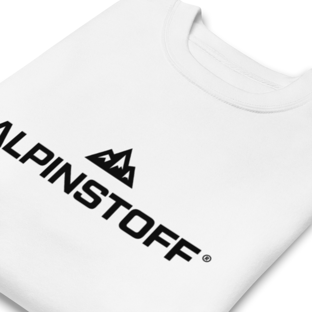 ALPINSTOFF® Premium Crewneck – Black Print Edition